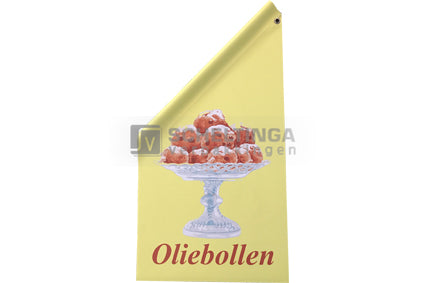 Kioskvlag 50x50x100cm Oliebol