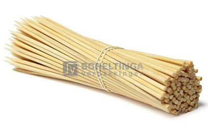 Satestok 25cm Bamboe