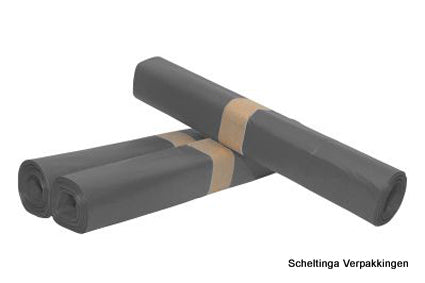 Huisvuilzak hdpe 61x80cm Grijs