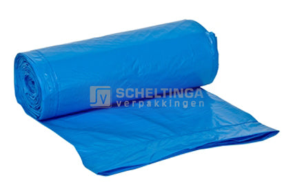 Huisvuilzak 70x90cm T50 Blauw