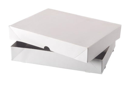 Paraatdoos 304x214x50mm deksel Wit