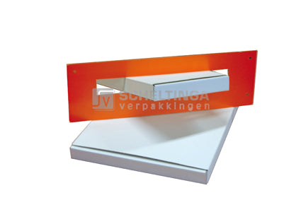Brievenbusdoos 160x28x255mm Wit