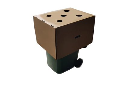 Beker-verzamelbox 760x610x500mm Bruin