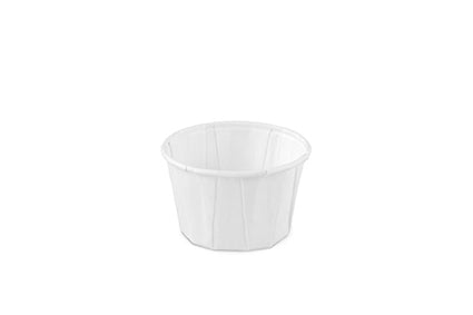 Papieren sauskuip 2oz 60cc Sier Wit