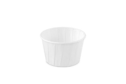Papieren sauskuip 3.25oz 96cc Sier Wit