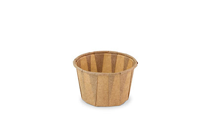 Papieren sauskuip 2oz 60cc Bruin