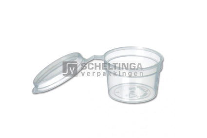Kuip Covercup 10cc Transparant PP