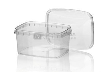 Kuip 300cc 109x86x52mm RH+Deksel TE Transp.