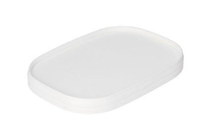 Deksel 123x173x19mm Fanpak Wit Papier