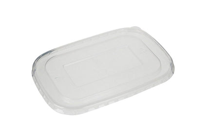 Deksel 123x173x19mm Fanpak Transp. PP