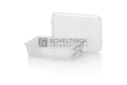 Kuip 175x119x40mm 500cc 173 serie Transp. PP