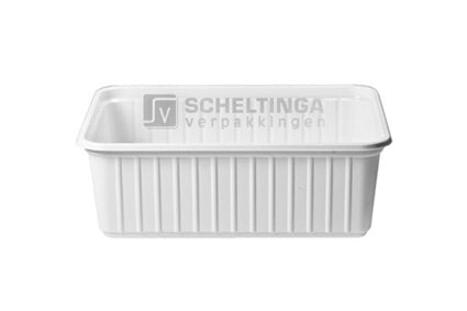 Bak 180x63mm 1000cc G-Label Wit PP