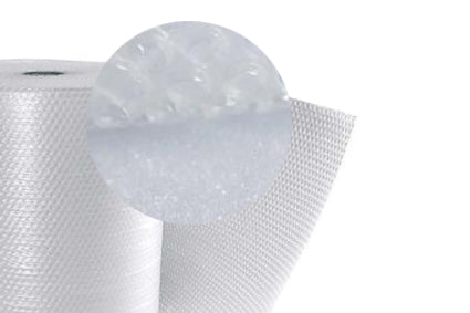 Luchtkussenfolie 150cmx100mtr. 80my+Foam1mm