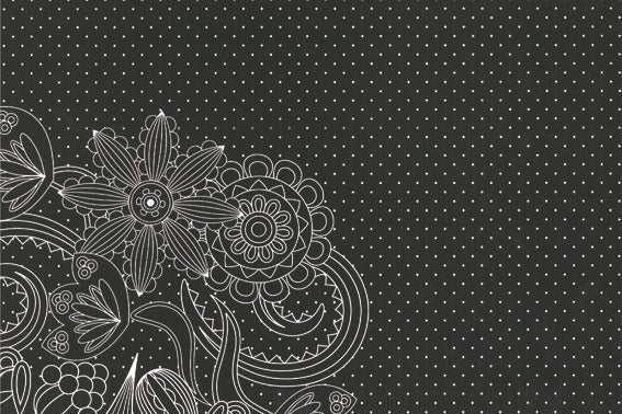 Placemat Mia Black & White