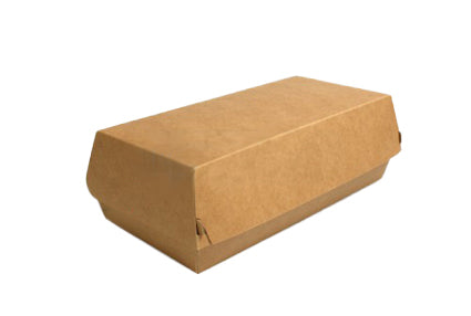 Snackbak Loempia Minigolf 235x125x75mm Bruin