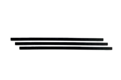 Milkshakerietje 24cmx8mm 100st. Refork Zwart