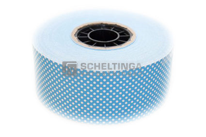 Banderol 5cm 100mtr Blauw