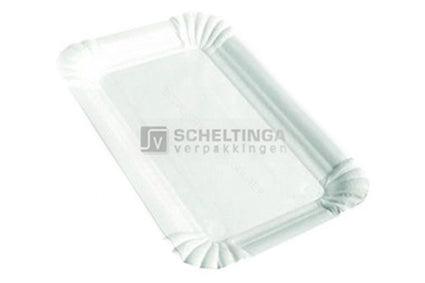 Kartonnen schaal 12x18cm Gevoerd