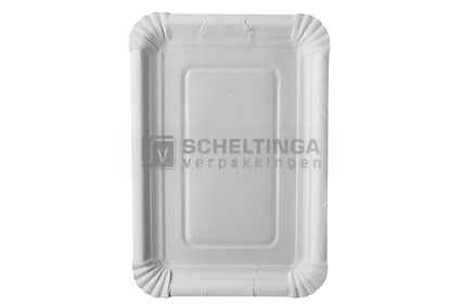 Kartonnen schaal 18x26cm Duplex