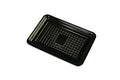 Vleeswarenschaal 10x16cm Zwart Plastic