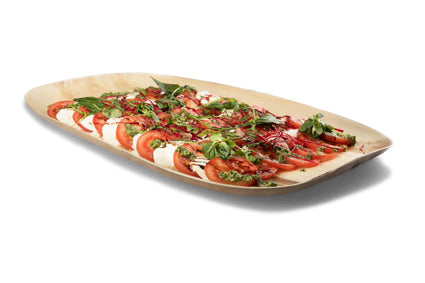 Cateringschaal RH 55x36x2.5cm Palmblad