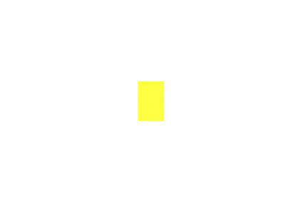 Schapkaart 6x8cm 100st. Fluor Geel