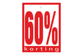 Schapkaart met ponsgat 6x8cm 100st. 60%