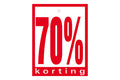 Schapkaart met ponsgat 6x8cm 100st. 70%