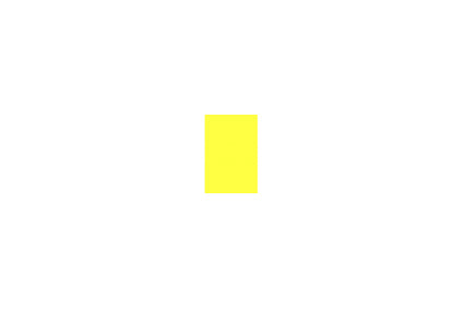Schapkaart 8x12cm 100st. Fluor Geel