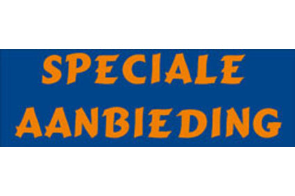 Raambiljet 70x24cm Speciale Aanbieding Blauw