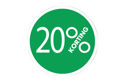 Raambiljet 48cm Ø20% Groen