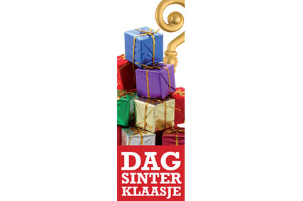 Raambiljet 33x97cm Dag sinterklaasje