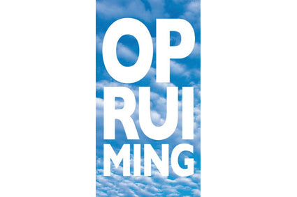 Raambiljet 50x94cm Opruiming Wolk Blauw