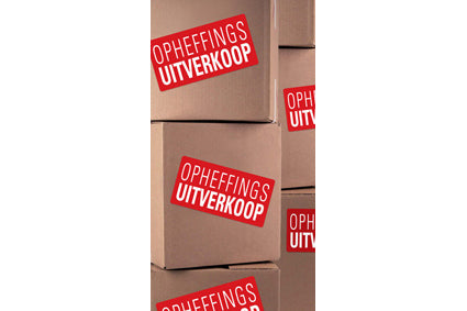 Raambiljet 50x94cm Opheffing Uitverk. Dozen