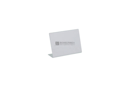 L-standaard 80x60mm Liggend Acryl