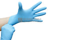 Handschoen Nitrile L Ongepoederd Blauw