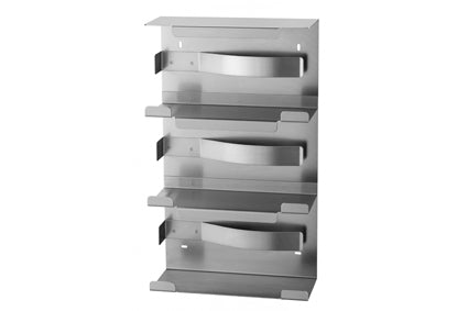 Handschoendispenser voor 3 doos RVS