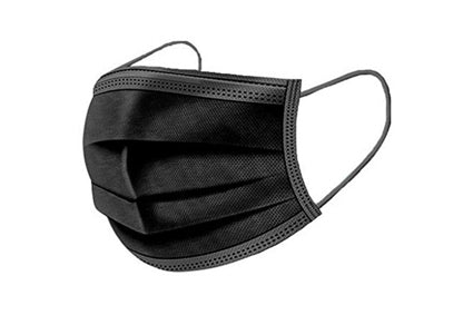 Mondmasker II 2 Medical 3-laag Zwart