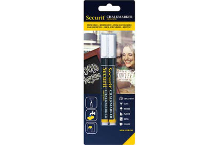 Krijtmarker S 1-2mm set van 2 Klein Wit