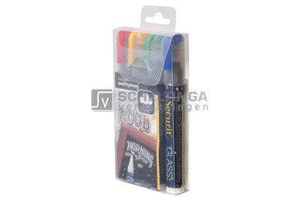 Krijtmarker Waterproof RD-GR-YE Klein BU