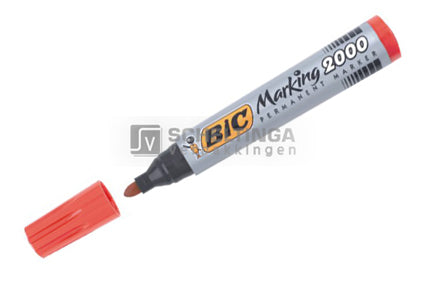 Marker Bic 2000 Rood
