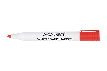 Whiteboardmarker Q-Connect 2-3mm Rood