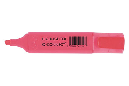 Markeerstift Q-Connect Roze