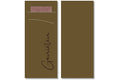Pochette Genieten Taupe Servet Choco