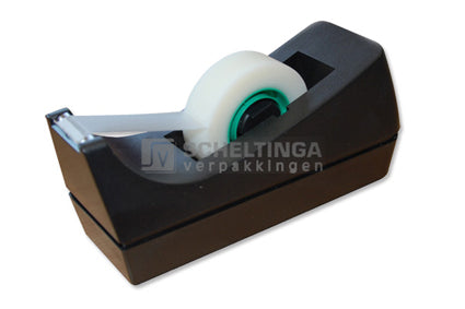 Tapedispenser B1 Q Connect Zwart