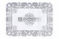 Taartrand open 20x30cm RH Blanco