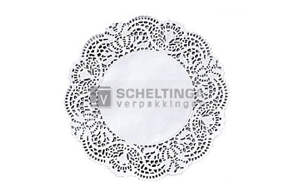 Taartrand Ø19cm Blanco
