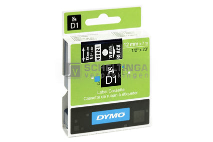 Dymo tape D1 12mmx7mtr Variatie
