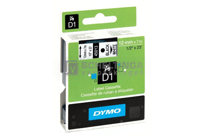 Dymo tape D1 12mmx7mtr Variatie