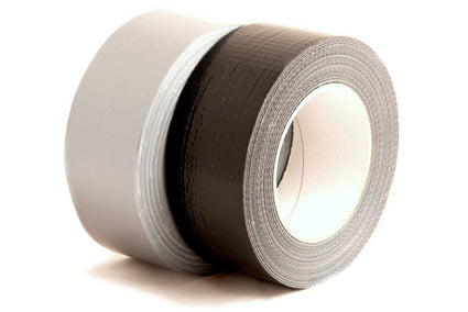 Ducttape 50mmx50mtr linnen Grijs